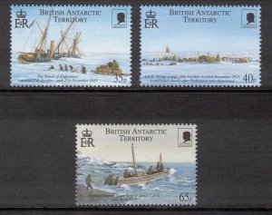 BRITISH ANTARCTIC 2000 Shackleton Expedition; Scott 285-87, SG 312-14; MNH