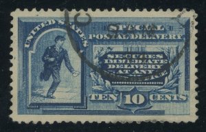 USA E2 - 10 cent Special Delivery Issue of 1888 - XF/Superb Used - Sound