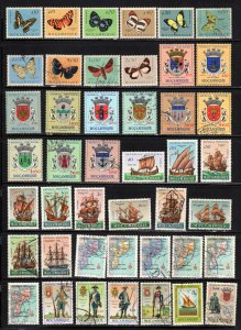 Mozambique ~ Collection of 88 Different Stamps ~ Mint, Unused, Used ~ MX Cond.