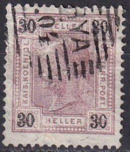 Austria #78 F-VF Used  CV $2.75  (Z4824)