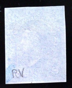 Scott #79-E9e - 3c Prussian Blue - Loewenberg Decalcomania