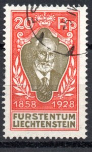 [AC] Liechtenstein 1928 Scott #83 *USED* VF