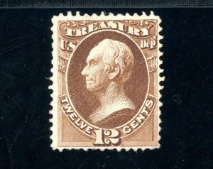 USAstamps Unused FVF US 1873 Official Scott O78 RG SCV $160