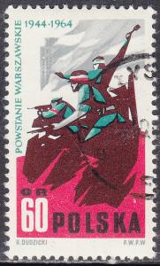 Poland 1256 Warsaw Fighters 60GR 1964