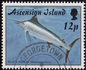 Ascension 1997 used Sc #683 12p Black marlin