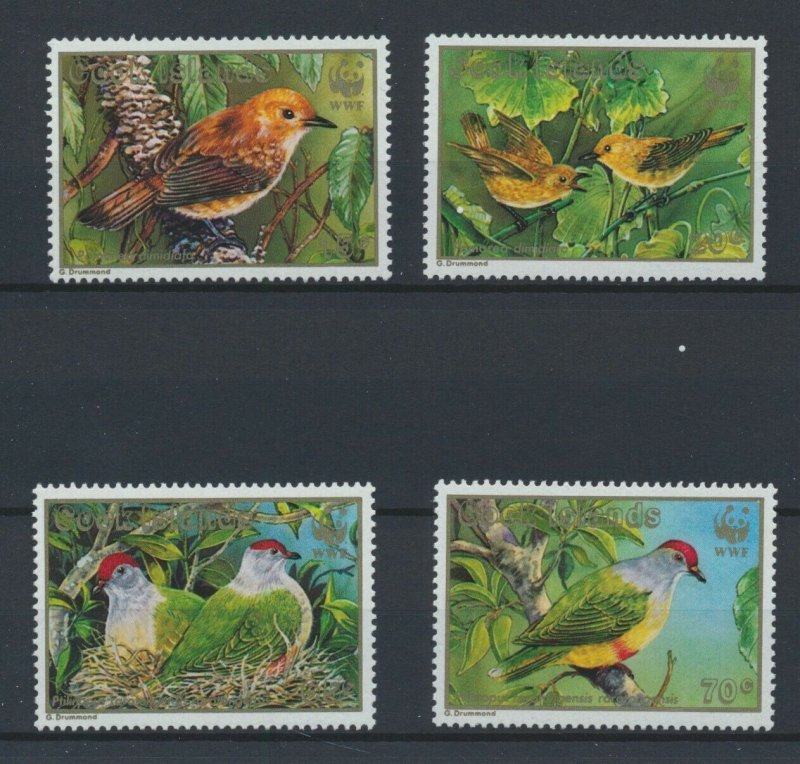 [I2260] Cook Is. 1989 Birds good set of stamps very fine MNH