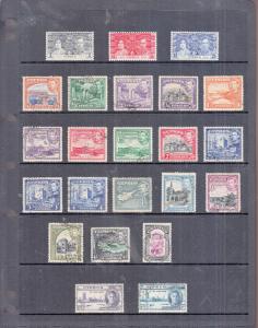 CYPRUS 1938 SET TO 90P USED +PEACE AND 1937 SETS