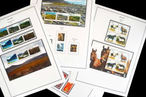 COLOR PRINTED IRELAND 2011-2020 STAMP ALBUM PAGES (60 illustrated pages)