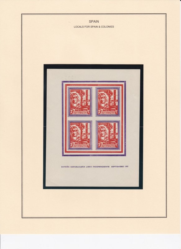 Spain  Local Issues, Nice Selection,