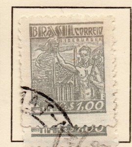 Brazil 1947-49 Early Issue Fine Used $1. NW-16900