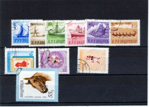 ALBANIA 1964/65 Wildlife Space Birds M&U on Pages(Apx 75+Items)Igm 1394