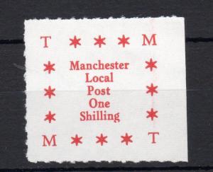 1971 POSTAL STRIKE: MANCHESTER LOCAL POST UNMOUNTED MINT