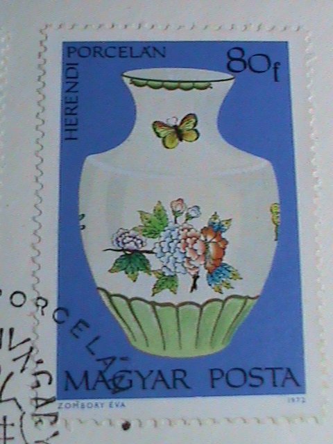 ​HUNGARY-FDC-1972-SC#2170- HEREND CHINA FACTORY FOUNDED IN 1839 MNH COVER VF