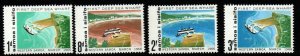 SAMOA SG265/8 1966 OPENING OF FIRST DEEP SEA WHARF APIA  MNH