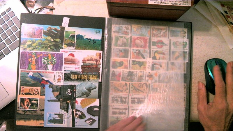 CUBA COLLECTION IN STOCKBOOK, WE WILL BE BACK NEXT WEEK WITH FULL AUCTIONS