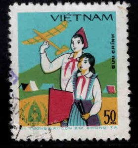 Unified Viet Nam Scott 1007 Used CTO model plane stamp