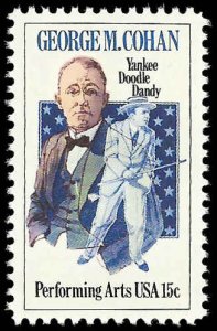 # 1756 Mint Never Hinged ( MNH ) GEORGE M. COHAN XF+