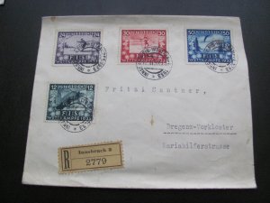 AUSTRIA 1933 USED SC B106-9   SPORTS COVER INNSBRUCK (100)