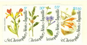 ST CHRISTOPHER,NEVIS _ ANGUILLA 380-3 MNH BIN$ 2.00