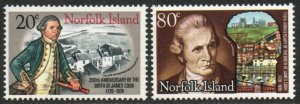 Norfolk Island Sc #240-241 MNH