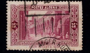 ALGERIA Scott 86 Used 25c   stamp