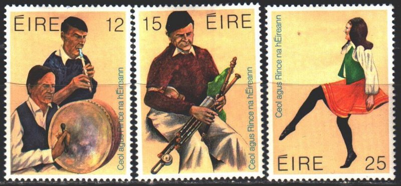 Ireland. 1980. 425-27. Traditional musical instruments and dances. MLH.