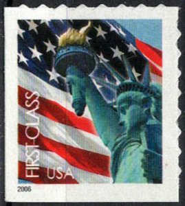 USA Sc. 3975 (39c) Flag & Statue of Liberty 2005 MNH ATM bklt  IV single