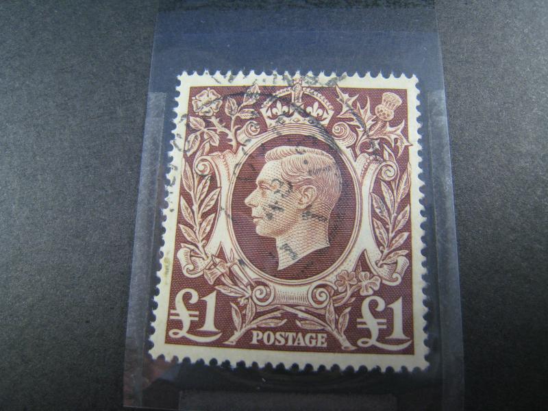 GREAT BRITAIN - SCOTT # 275  USED