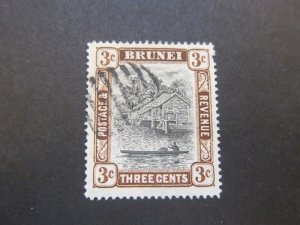 Brunei 1907 Sc 17 FU