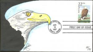 #2309 Bald Eagle Weddle FDC