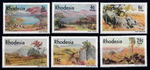 [66232] Zimbabwe Rhodesia 1977 Flora Trees Plants Paintings  MNH