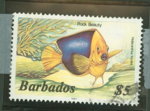 Barbados #658a Used Single