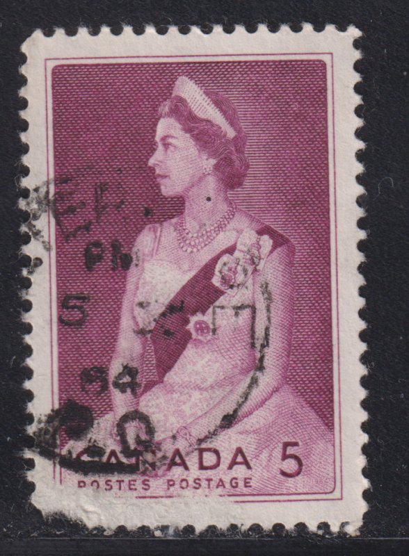 Canada 433 Queen Elizabeth II, Royal Visit 5¢ 1964