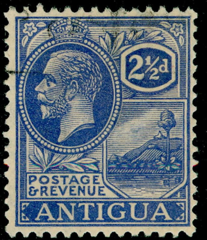 ANTIGUA SG71, 2½d brt blue, FINE used. Cat £17.