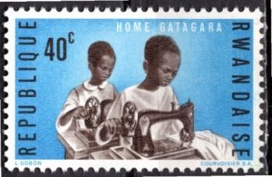 Rwanda: 1964; Sc. # 71, MLH Single Stamp