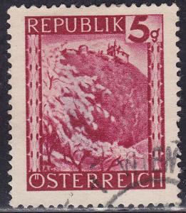 Austria 457 Leopoldsberg, Vienna 5g 1945