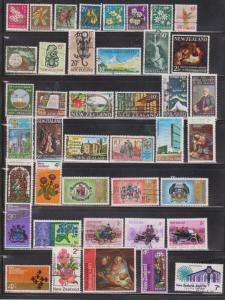 NEW ZEALAND  - Lot Of Used (Some MH) Issues 1967 to 1980 - Nice Stamps