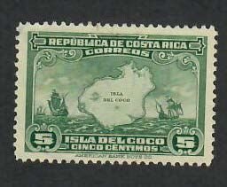 Costa Rica;  Scott 177; 1936; Used