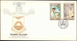 Gilbert & Ellice Islands, Worldwide First Day Cover, Royalty