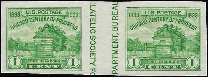 766a Mint,NGAI,LH... SCV $7.00... Vertical Gutter Pair