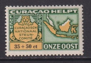 Netherlands Antilles Curacao #CB26 MH 1946 map of Netherlands Indies 35c