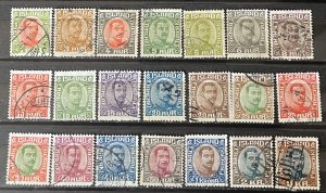 Iceland #108-128 Used Set- SCV=$177.75*