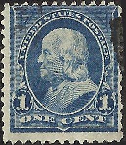 # 264 BLUE USED BEN FRANKLIN
