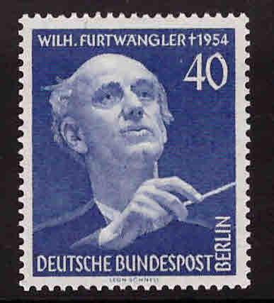 Germany Berlin Occupation Scott 9N115 Symphony conductor stamp MH*