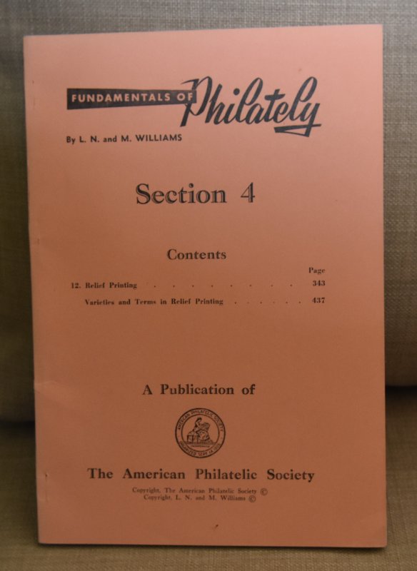 Doyle's_Stamps: APS Fundamentals of Philately, 3rd Ed., Williams @ 1963/65