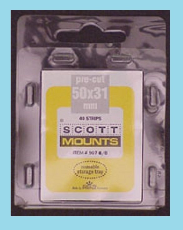 Scott Mounts Black 50/31, (pkg 40)(00907B)*