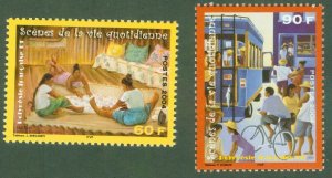 FRENCH POLYNESIA 866-7 MNH BIN $2.25