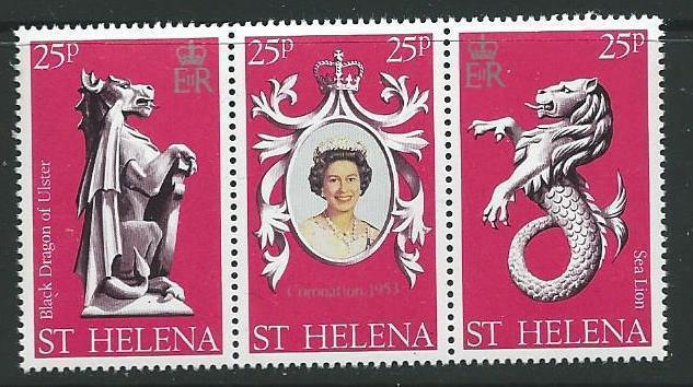 ST.HELENA SG338/40 1978 CORONATION MNH 