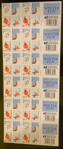 4940, Winter Fun Press Sheet of Six Panes of 20 - Stuart Katz