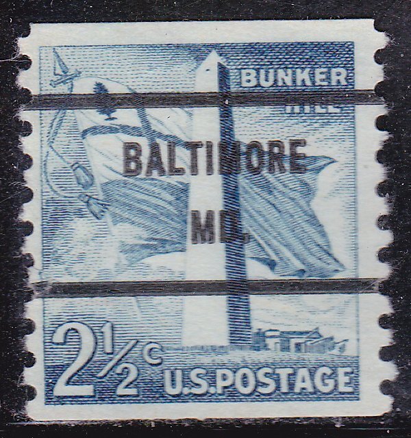 Precancel - Baltimore, MD PSS 1056-71 Bureau Issue